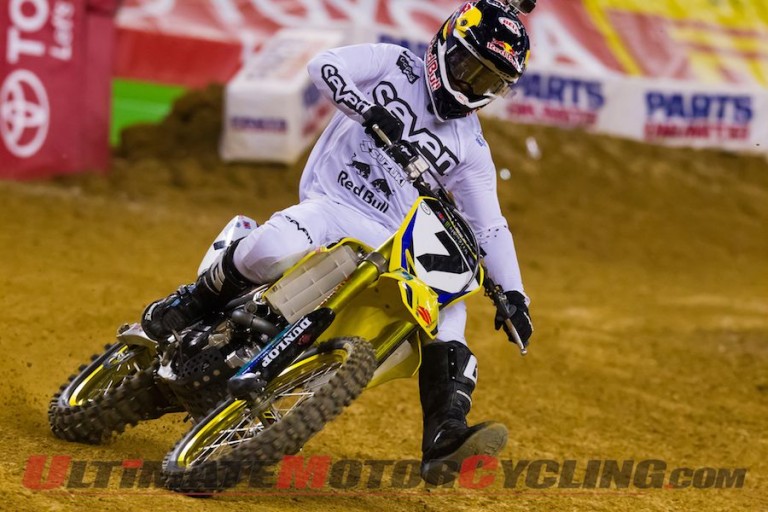 Suzuki’s James Stewart to Miss Washougal Motocross