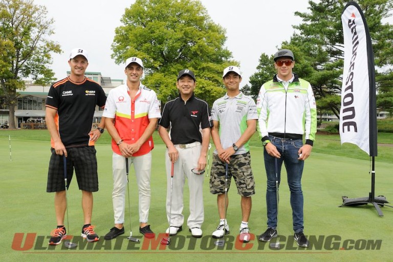 Despite Never Golfing, Ducati’s Iannone Wins Bridgestone Challenge