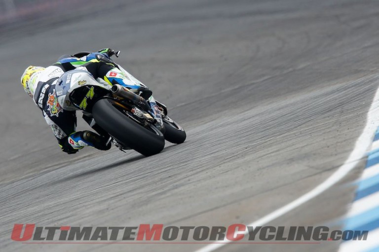 2014 Indy Moto2 Friday Practice | Aegerter Quickest