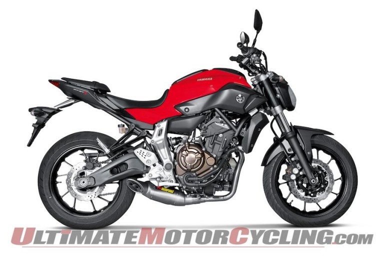 Akrapovic FZ-07 Exhaust Released for Yamaha’s Midweight Naked