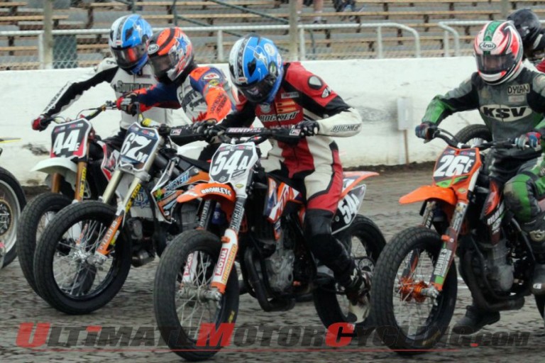 2014 AMA Pro Flat Track Pro Singles Rolls into Calistoga Half-Mile