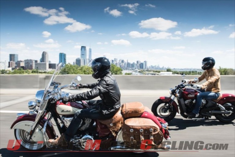 Indian Motorcycles On the Road with American Dream Project