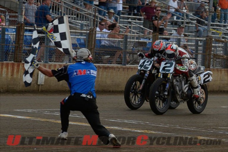 Harley’s Coolbeth Wins 'Classic' Springfield Mile AMA Flat Track II