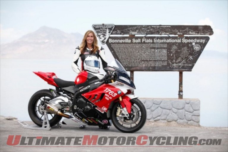 BMW’s Valerie Thompson Sets New 200+ MPH Land Speed Record