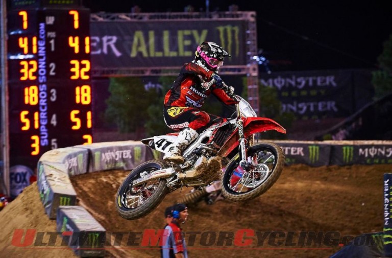 Honda’s Canard Just Misses $1 Million in Monster Energy Cup