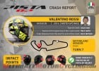 Valentino Rossi’s AGV Pista GP Helmet Crash Analysis