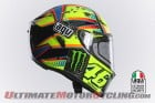 Valentino Rossi’s AGV Pista GP Helmet Crash Analysis