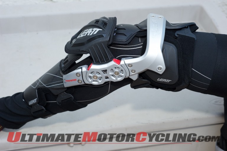 Leatt C-Frame Knee Brace Test | Motorcycle Safety