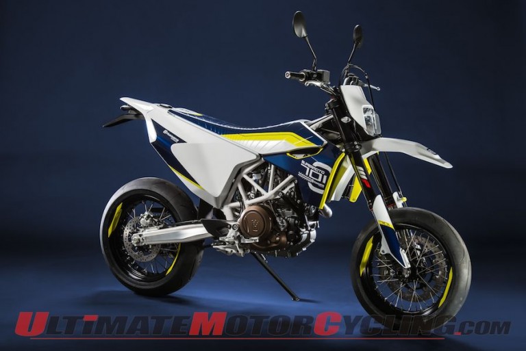 Husqvarna 701 Supermoto First Look | 67 HP, 320 Lbs.