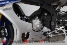 Close up of the 2015 YZF-R1 engine