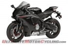 2015 Yamaha YZF-R1 in Raven (left side)
