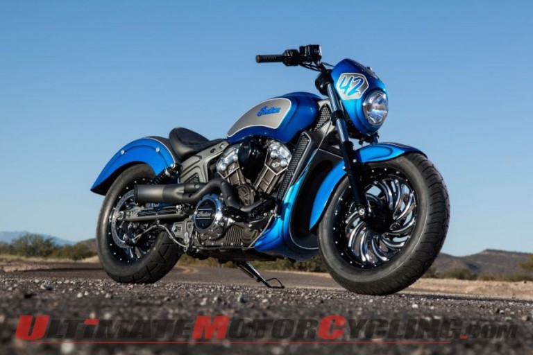 Indian Scout 42 by Dirty Bird Concepts, right side