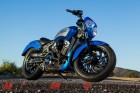 Indian Scout 42 by Dirty Bird Concepts, front view