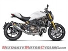 Ducati Monster with Akrapovic Exhaust