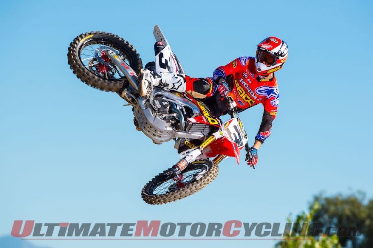 Eli Tomac on GEICO Honda CRF450R