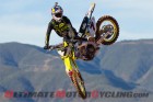 Yoshimura Suzuki's James Stewart grabbing air