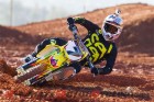 Yoshimura Suzuki's James Stewart, low on the RM-Z450