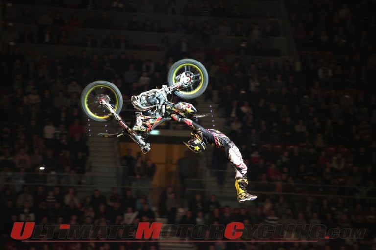 Yamaha's David Rinaldo at Bulgaria FMX