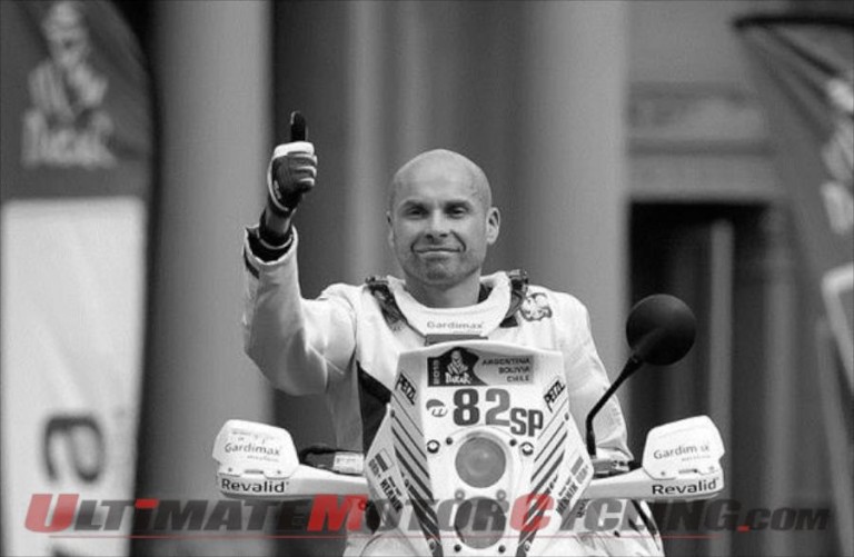 Polish Rider Michal Hernik Dies at 2015 Dakar Rally