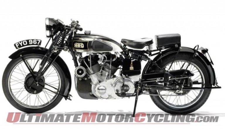 ‘Rescued’ Vincent HRD Series A Rapide to Stafford Bonhams