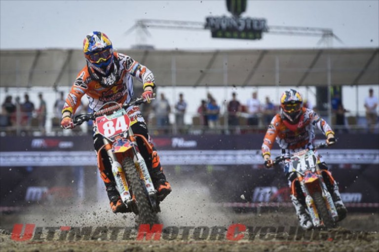 2015 Thailand MX2 Qualifying:  KTM’s Herlings Fastest – Again