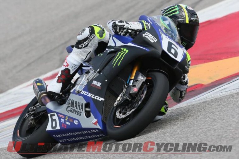 Yamaha’s Beaubier Tops 1st MotoAmerica Test at COTA