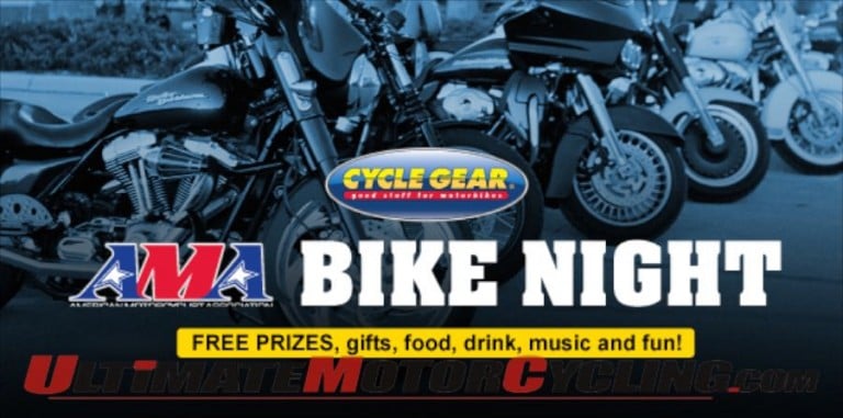 AMA Bike Nights at Cycle Gear Celebrate AMA Go Ride! Month