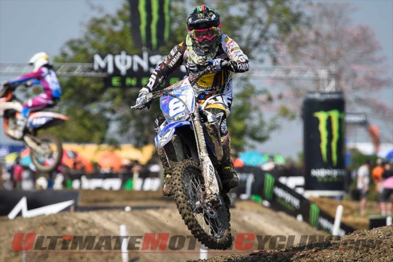 2015 Thailand WMX Results | Fontanesi Earns Red Plate