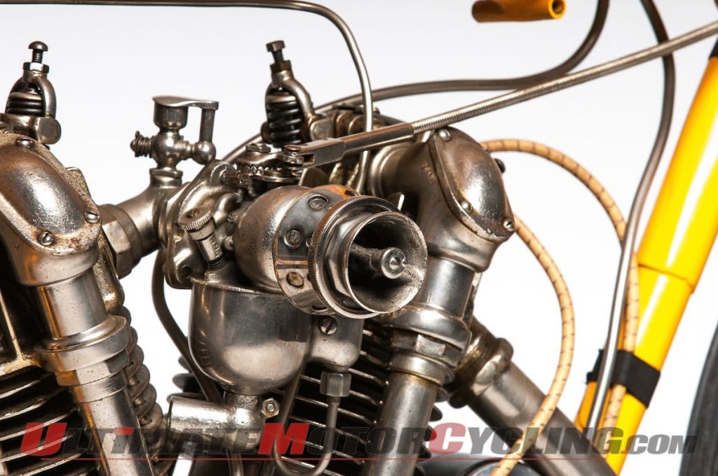 McQueen’s 1915 Cyclone Board Track Racer Sells for $775K engine