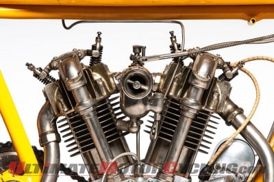 McQueen’s 1915 Cyclone Board Track Racer Sells for $775K v-twin
