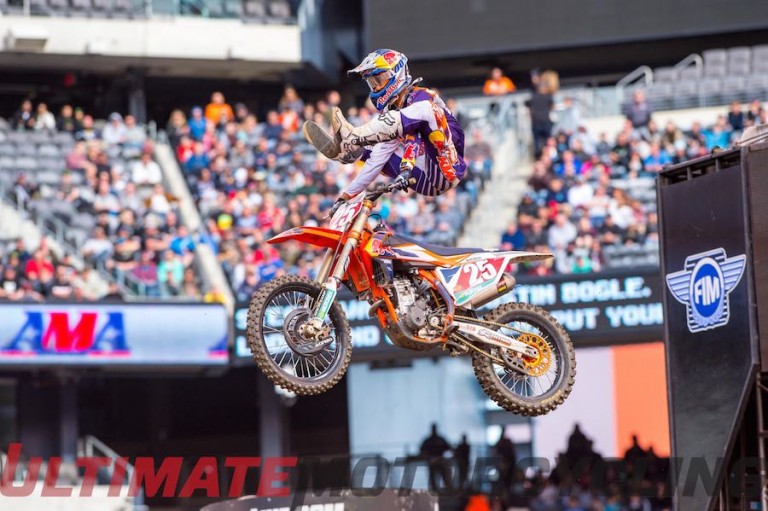 2015 New Jersey Supercross | KTM’s Marvin Earns 250SX Title