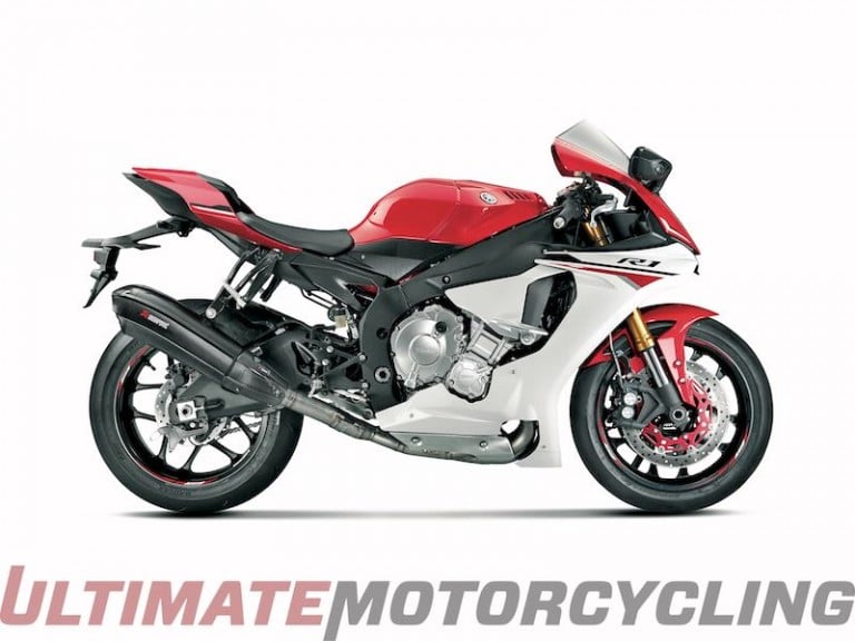 2015 Yamaha R1 Akrapovic Exhaust | +3.6 HP, -11.4 lbs.
