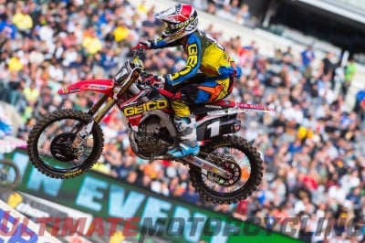 2015 East Rutherford 250SX Upside/Downside Justin Bogle