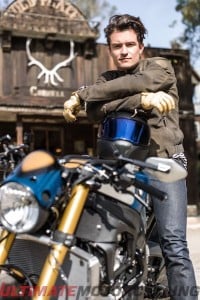 Orlando Bloom BMW S1000R Custom Motorbike | ‘4CYL’ Video