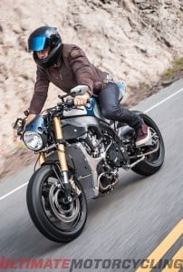 Orlando Bloom BMW S1000R Custom Motorbike | ‘4CYL’ Ride