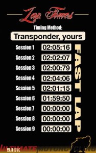 TrackTracker - For the Data-Minded Track Day Aficionado lap times