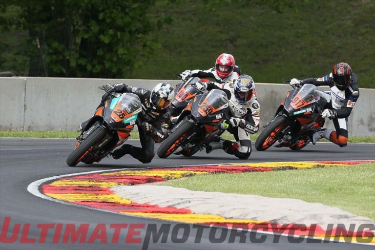 Road America KTM RC 390 Cup Results | McAllister Doubles