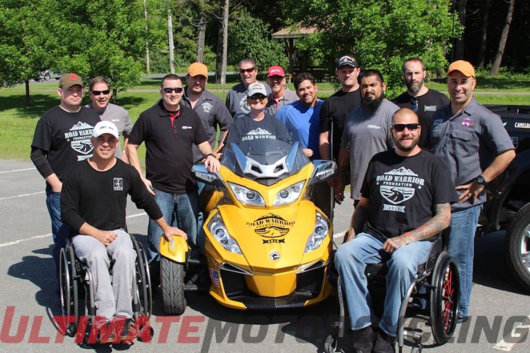 BRP to Provide Can-Am Spyders for 2015 Road Warrior Ride BRP to Provide Can-Am Spyders for 2015 Road Warrior Ride