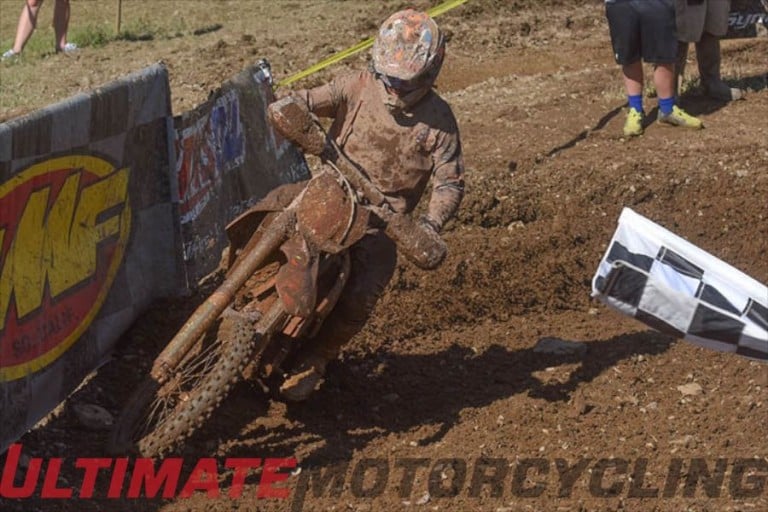 KTM’s Kailub Russell Earns 30th GNCC Win at Snowshoe
