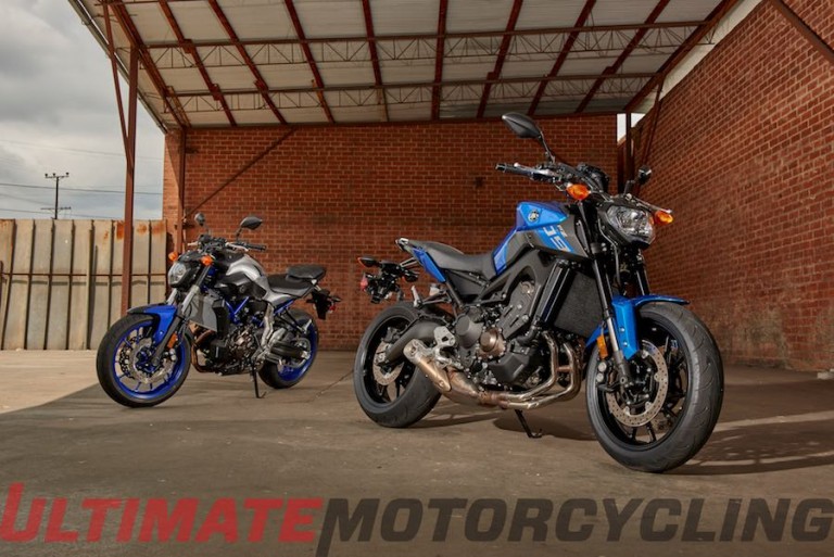2016 Yamaha FZ-07 & FZ-09 Arrive in Late Summer | Photos