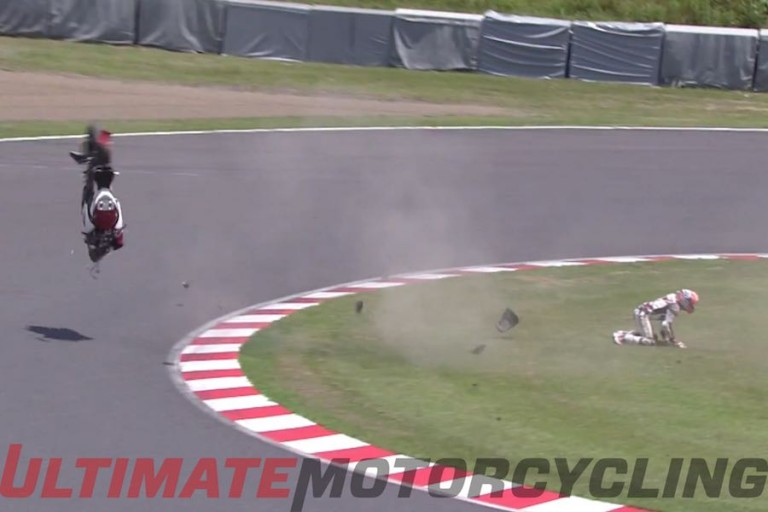 Casey Stoner Suzuka 8 Hours Crash Video & Injury Update