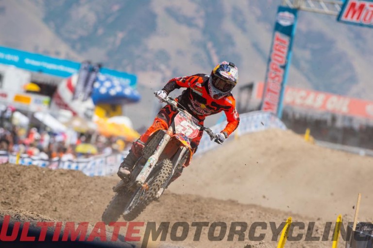 Ryan Dungey. Justin Barcia, Ken Roczen, Miller Motorsports Park, Red Bull KTM, 2015 Motocross Champion