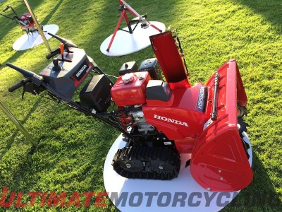 Honda Dream Garage Showcases Countless Products Snow Blower