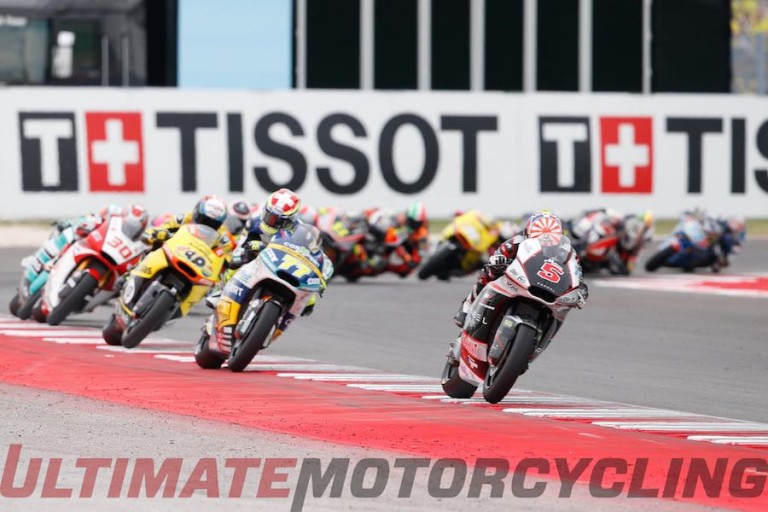 Johann Zarco at Misano Moto2 2015