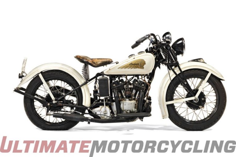 Steve McQueen Motorcycle to Bonhams – 1934 Indian Scout