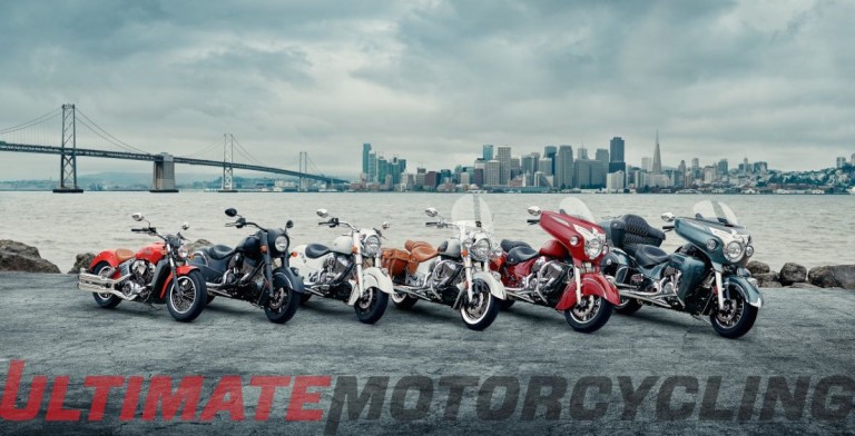 2016 Indian Motorcycles | Lineup Includes New Colors