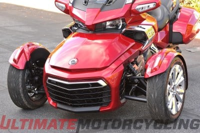 2016 Can-Am Spyder F3-Limited front red