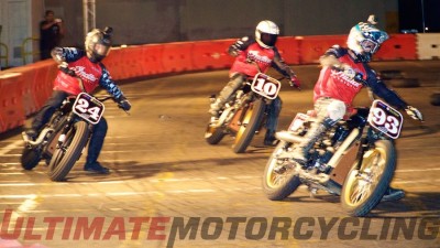 2016 Indian Scout Sixty LA Harbor Debut Party Flat Track