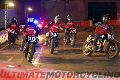 2016 Indian Scout Sixty LA Harbor Debut Party Roland Sands Flat Track