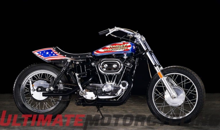 Evel Knievel ‘Viva Knievel’ Harley Sportster on the Block